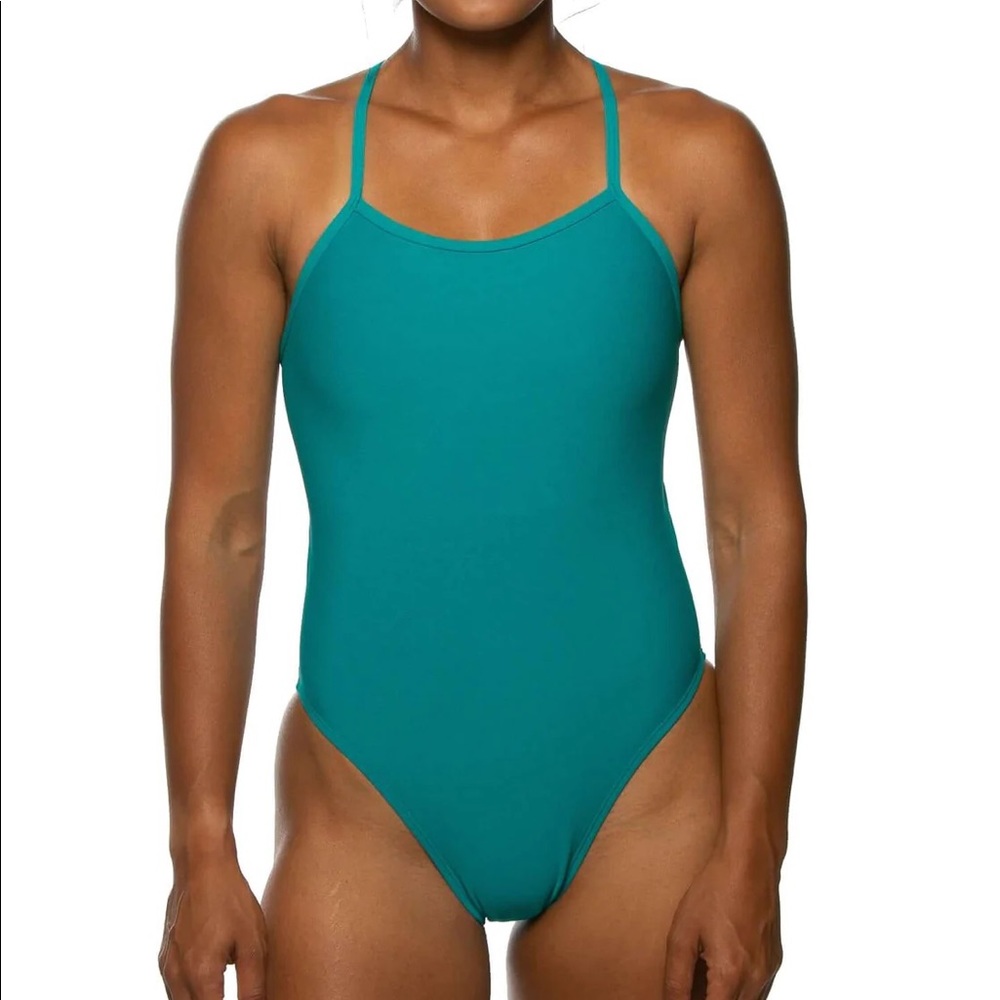 JOLYN DAYNO 3 SWIM ONESIE | Size 32 Color Ocean